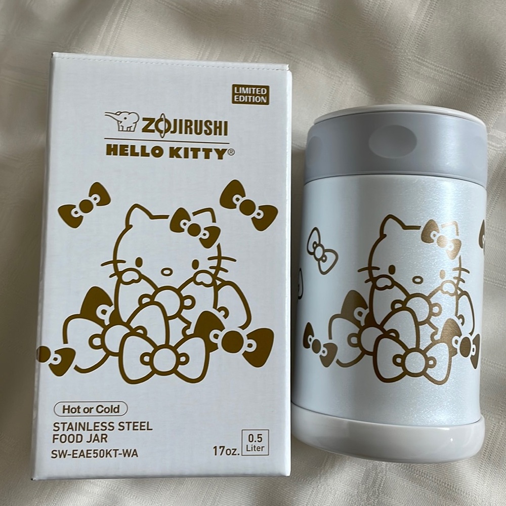 Hello Kitty Hot or Cold Food Container, Zojirushi Brand